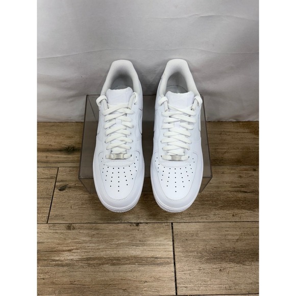 Nike Air Force 1 Low Castrol White‎ Sneakers Casual Shoes Size 10.5 - Picture 3 of 9